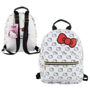 NWT | Hello Kitty White and Red Backpack
